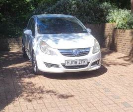 VAUXHALL CORSA VAUXHALL, CORSA, HATCHBACK, 2008, MANUAL, 1686 (CC), 3 DOORS