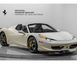 FERRARI 458 ITALIA SPIDER 2014 FERRARI 458 SPIDER