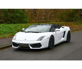LAMBORGHINI GALLARDO SPYDER 2011 LAMBORGHINI GALLARDO SPYDER BLANC AUTOMATIQUE, 7+ VI...