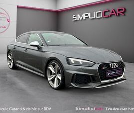AUDI A5 SPORTBACK RS5 AUDI RS5 SPORTBACK V6 2.9 TFSI 450 TIPTRONIC 8 QUATTRO SPORTBACK GARANTIE 12 MOIS MALUS PAYÉ ENTRETIEN CONCESSION