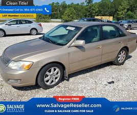 TOYOTA AVALON 2000 TOYOTA AVALON