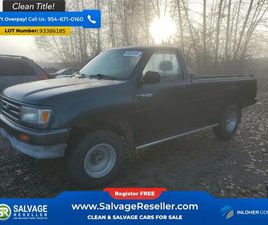 TOYOTA T100 1993 TOYOTA T100 4X4 REGULAR CAB