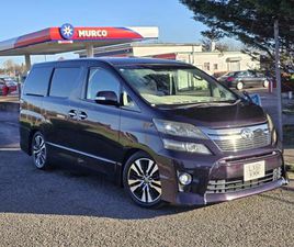 2011 TOYOTA VELLFIRE G 2.4 PETROL 2011(61) 7 SEATERS, DUAL SUNROOF, BEFORE 10995£ MPV PETROL AUTO...