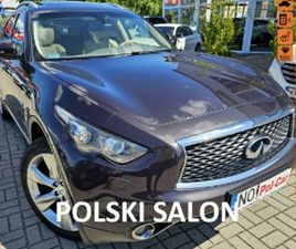 INFINITI QX70 SKÓRA,KAMERA 360, GRZANE FOTELE, SERWIS, 4AWD