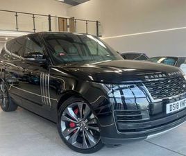 LAND ROVER RANGE ROVER P565 2018 LAND ROVER RANGE ROVER 5.0 V8 SUPERCHARGED 565 SVAUTOBIOGRAPHY DYNAMIC 4DR AUTO ESTATE PETROL AUTOMATIC