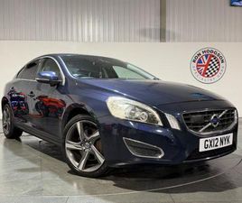 VOLVO S60 T6 2012 VOLVO S60 3.0 T6 SE LUX PREMIUM SALOON 4DR PETROL GEARTRONIC AWD EURO 5 (304 PS) SALOON PETR...
