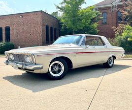 PLYMOUTH FURY 1963 PLYMOUTH FURY