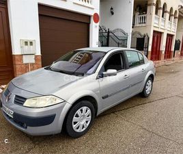 RENAULT MEGANE SEDAN RENAULT MEGANE SEDAN LUXE DYNAMIQUE 1.6 16V