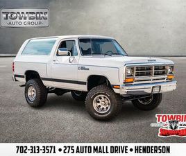 USED 1988 DODGE RAMCHARGER 100