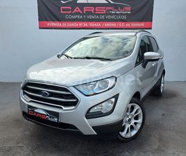 FORD ECOSPORT FORD ECOSPORT 1.0L ECOB. SS ST LINE AUTO