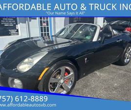 2008 PONTIAC SOLSTICE GXP CONVERTIBLE