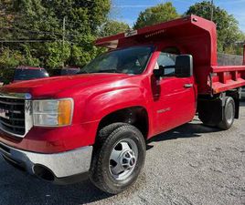 2010 GMC SIERRA 3500HD - 6.0 V8 - 4WD - DUMP TRUCK - ONE OWNER!