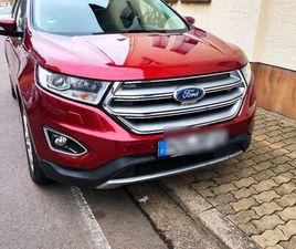 FORD EDGE FORD EDGE TITANIUM 2.0 TDCI 4X4 6GANG SCHALTGETRIEBE RUBY ROT TÜV