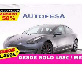 TESLA MODEL 3 PERFORMANCE TESLA MODEL 3 PERFORMANCE AWD AUTO 513CV 4P # CUERO, TECHO PANORAMICO, NAVY