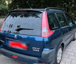 PEUGEOT SW 206, BAUJAHR 2006, 75 PS, BLAU