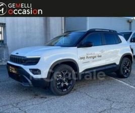 JEEP AVENGER GENERATION2 1.2 TURBO T3 145 E-HYBRID 4XE OVERLAND BVR6
