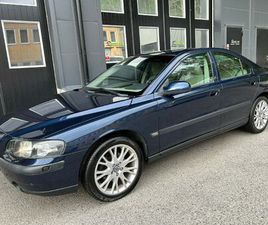 VOLVO S60 2.4 170HK MANUELL 7.000 MIL 1ÄGARE TOPPFIN