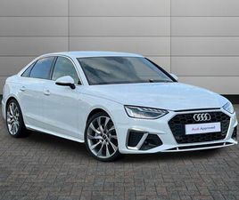 AUDI A4 40 TFSI AUDI A4 40 TFSI 204 S LINE 4DR S TRONIC