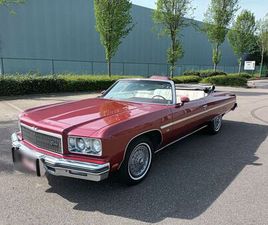 CHEVROLET CAPRICE CHEVROLET CAPRICE CLASSIC CONVERTIBLE 1975