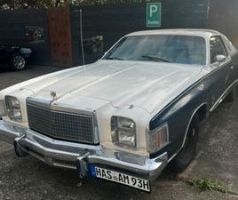 CHRYSLER CORDOBA 1978 TÜV NEU BIS 27 OLDTIMER PROJECTCAR