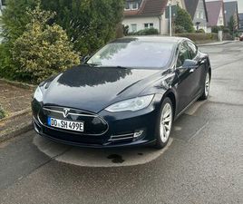 TESLA MODEL S85 FREE SUPERCHARGING NEUE BATTERIE 7 SITZE LUFTFAHR