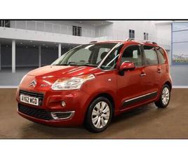 2012 CITROEN C3 PICASSO 1.6 VTI 16V EXCLUSIVE 5DR EGS6 MPV PETROL AUTOMATIC