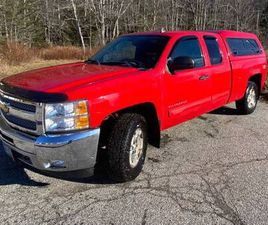 CHEVROLET SILVERADO 1500 EXTENDED CAB 2012 CHEVY SILVERADO