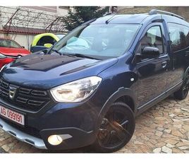 DACIA DOKKER DOKKER ,RAR EFECTUAT ,5 LOCURI , EURO 6 , FULL PITESTI