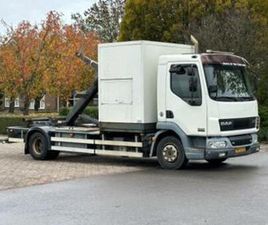 DAF LF DAF LF 45 180! HAAKARM/CONTAINER!MOBILE WORKSHOP! (BJ 2002) — VRACHTWAGENS — MARKTPLAATS