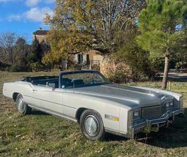 CADILLAC ELDORADO CABRIOLET CADILLAC ELDORADO CONVERTIBLE