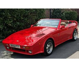 TVR TASMIN 1989 TVR TASMIN ROUGE MANUEL, 5 VITESSES CONDUITE À DROIT...