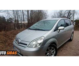 TOYOTA COROLLA VERSO TOYOTA COROLLA VERSO 2005 M VIENATŪRIS | SKELBIMAS | 0138415991