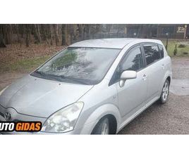 TOYOTA COROLLA VERSO TOYOTA COROLLA VERSO 2007 M VIENATŪRIS | SKELBIMAS | 0138415019