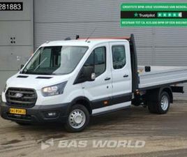 FORD TRANSIT 165PK AUTOMAAT DUBBEL CABINE OPEN LAADBAK 3,5T — BESTELAUTO'S — MARKTPLAATS
