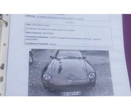 1996 TVR CHIMAERA VERT FONCÉ MANUEL, 5 VITESSES CONDUITE...