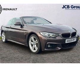 BMW 4 SERIES 420I M SPORT 2DR AUTO [PROFESSIONAL MEDIA] CONVERTIBLE 2019, 43716 MILES, £17495 - 33031731 - EXCHANGEANDMART.CO.UK