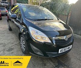 VAUXHALL MERIVA 1.4 16V EXCLUSIV EURO 5 5DR