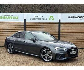 AUDI A4 30 TDI AUDI A4 2.0 TDI 30 BLACK EDITION SALOON 4DR DIESEL S TRONIC EURO 6 (START/STOP) (136 PS)