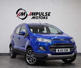 FORD ECOSPORT 1.0T ECOBOOST TITANIUM 2WD EURO 5 (START/STOP) 5DR