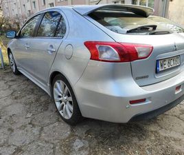 MITSUBISHI LANCER 1.8 143 KM MIVEC 2009 SPORTBACK AUTOMAT SKÓRY LPG CVT