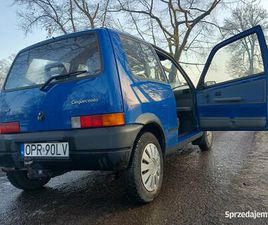 FIAT CINQUECENTO 900 CM STAN KOLEKCJONERSKI + 2 KARTONY NOWYCH CZĘŚCI NYSA - SPRZEDAJEMY.PL