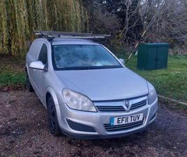 VAUXHALL ASTRAVAN VAUXHALL, ASTRAVAN, CAR DERIVED VAN, 2011, MANUAL, 1910 (CC)