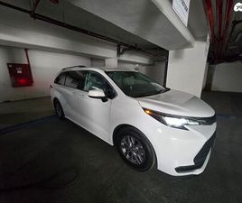 TOYOTA SIENNA 4X2 LE היברידי אוט׳ מיניוואן / MPV 8 מק 4 דל 2.5 (189 כ״ס)