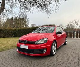 VW GOLF 6 GTI – TORNADOROT – DSG – UNFALLFREI - MAXTON - RIEGER