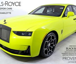 2025 ROLLS-ROYCE BLACK BADGE GHOST