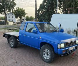 NISSAN KING CAB D21 2.4 BENZ + LPG RWD FLATBED LÓDŹ ŚRÓDMIEŚCIE • OLX.PL