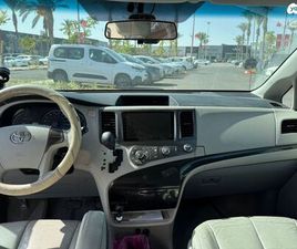 TOYOTA SIENNA XLE אוט׳ 3.5 (266 כ״ס)