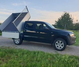 VW AMAROK KIPPER DREISEITENKIPPER PRITSCHE UNTERSETZUNG SPERRE