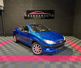 PEUGEOT 206 CC 1.6I 16V 110 CV + BLUETOOTH + CLIMATISATION AUTOMATIQUE
