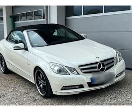 MERCEDES CLASSE E CABRIO E 350 MERCEDES BENZ E 350 CABRIOLET BESTZUSTAND!!